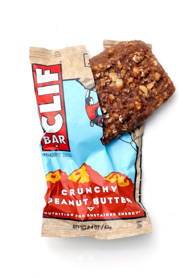 Crunchy peanut butter "Clif bar" photographed in the studio of the Los Angeles Times on September 1