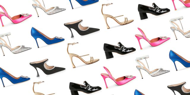 20 Best Pairs of Crystal Embellished Shoes, Pumps, Sandals and