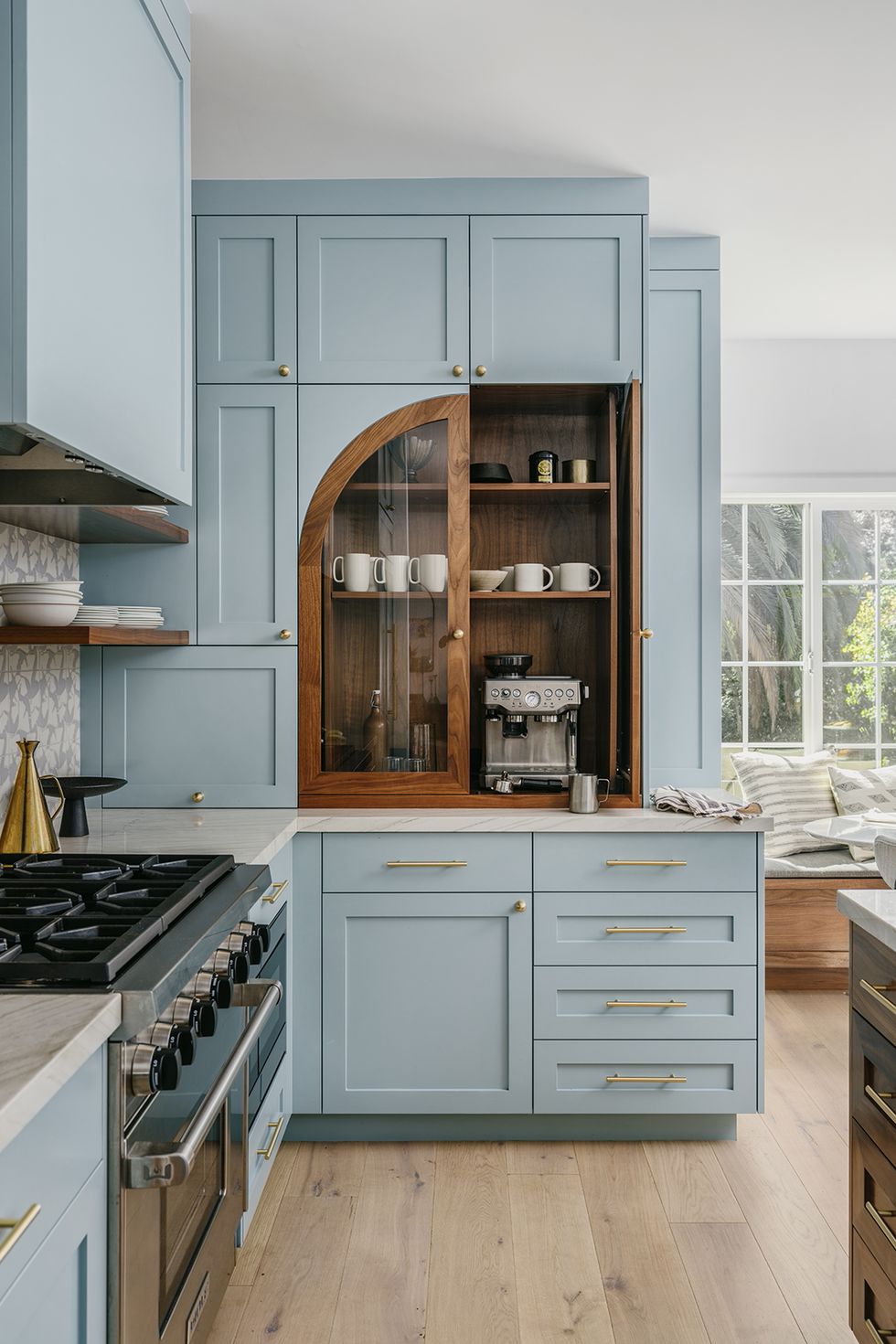 Large Kitchen Utensil Holder Handmade 16 Color Choices Blue, Green