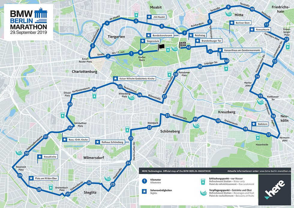 berlin marathon route