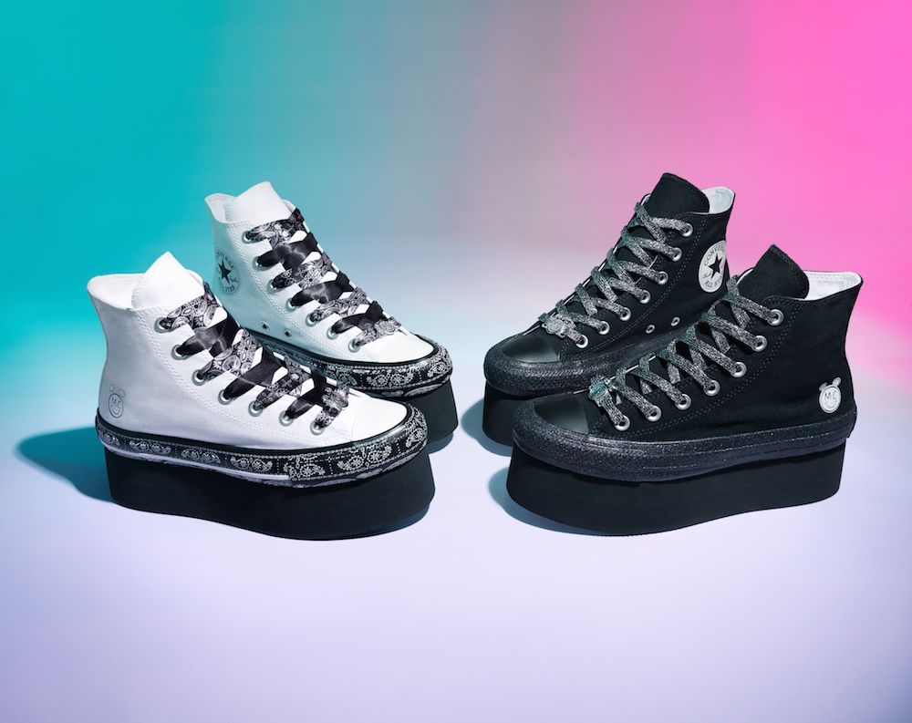 Miley Cyrus Launches Platform Converse Collaboration Where to Buy Converse x Miley Cyrus Shoes