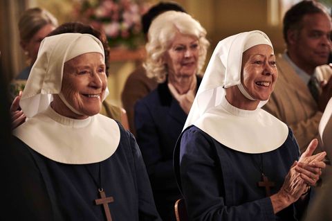 a photo of sisters julienne and monica joan from call the midwife s9