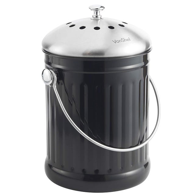 Cubo para basura orgánica con filtro olores
