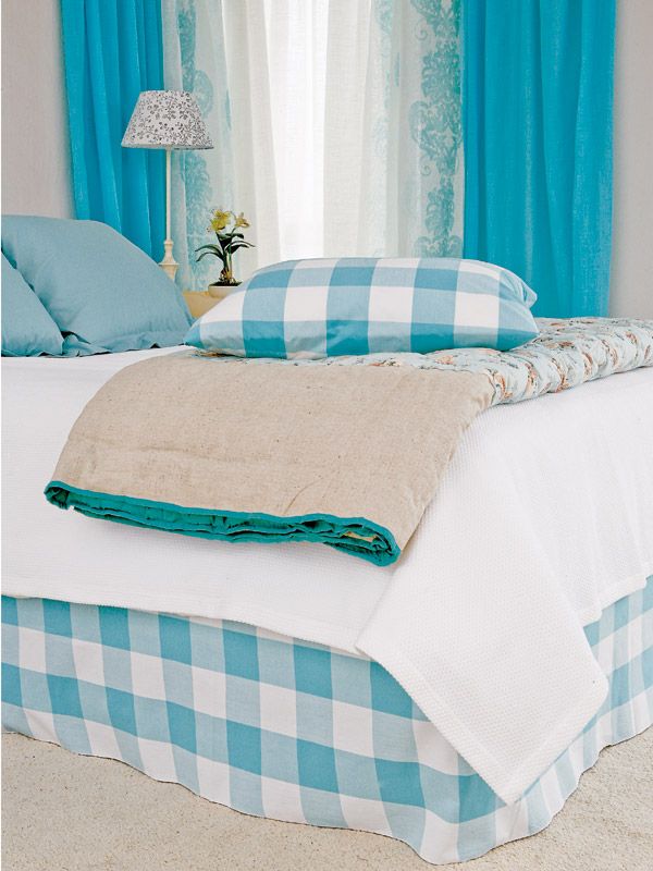 Aqua, Furniture, Bedroom, Bed sheet, Turquoise, Blue, Room, Green, Bedding, Bed, 