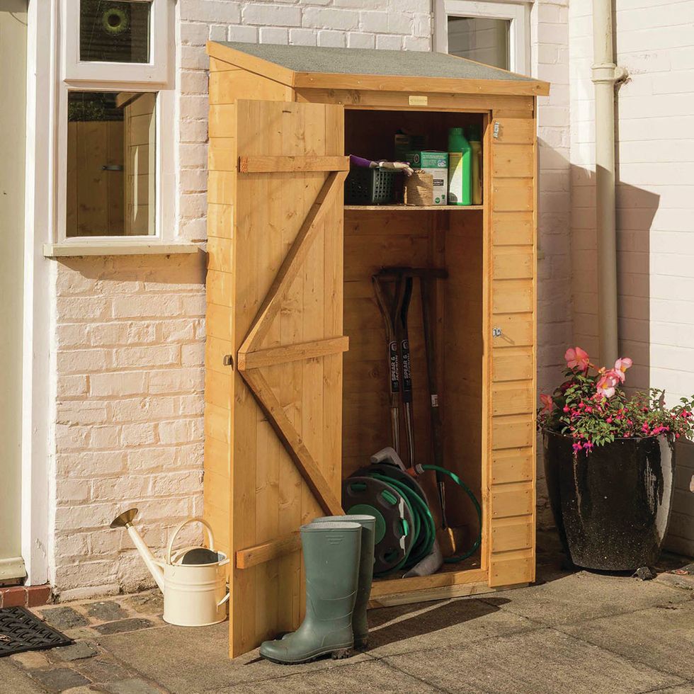 midi or medium garden storage shed by rowlinson