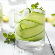 Cucumber, Basil and Citrus Cocktail