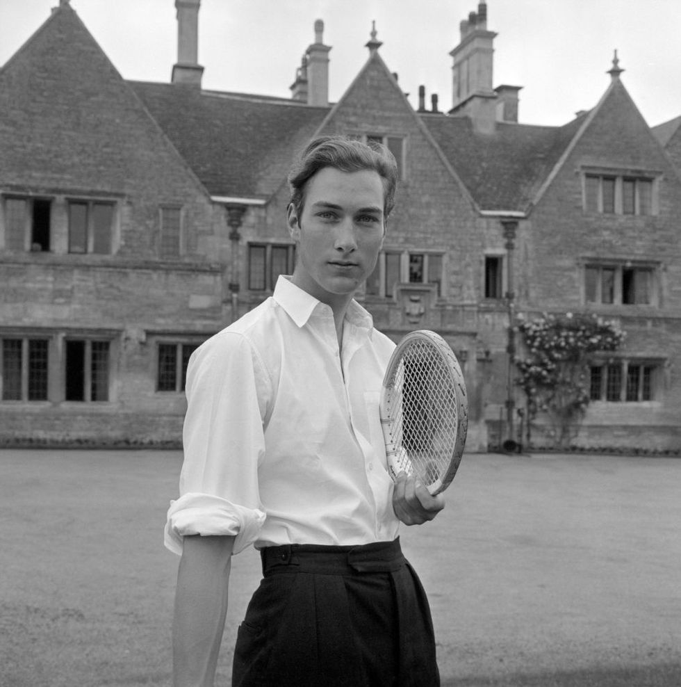 prince william of gloucester in the grounds of the family home near peterborough   photo by pa images via getty images