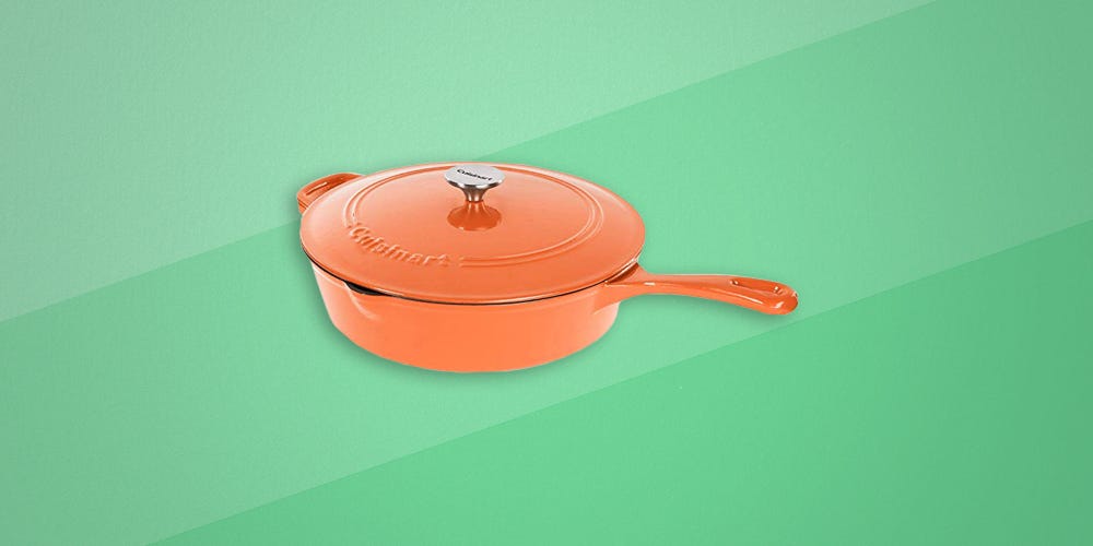 Cuisinart cast iron cookware from $60: Casserole or Chicken Fryer (Reg.  $100+)