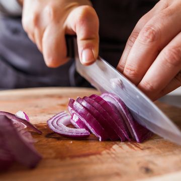 cutting onions