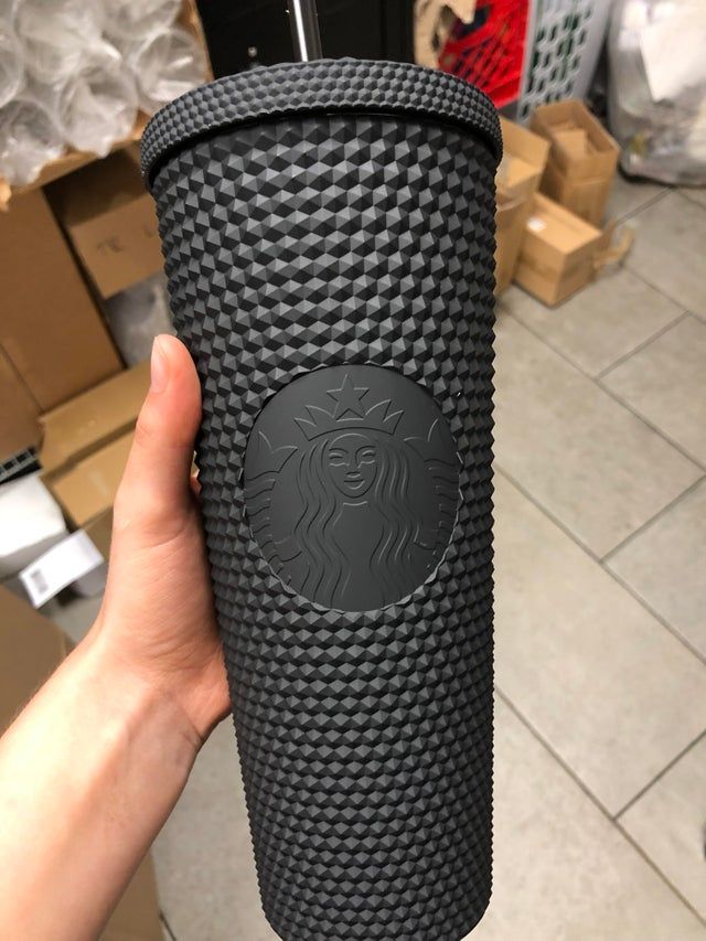 Black Matte Starbucks Cold Cup