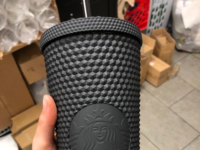 Starbucks Is Selling A Matte Red Studded Tumbler This Holiday