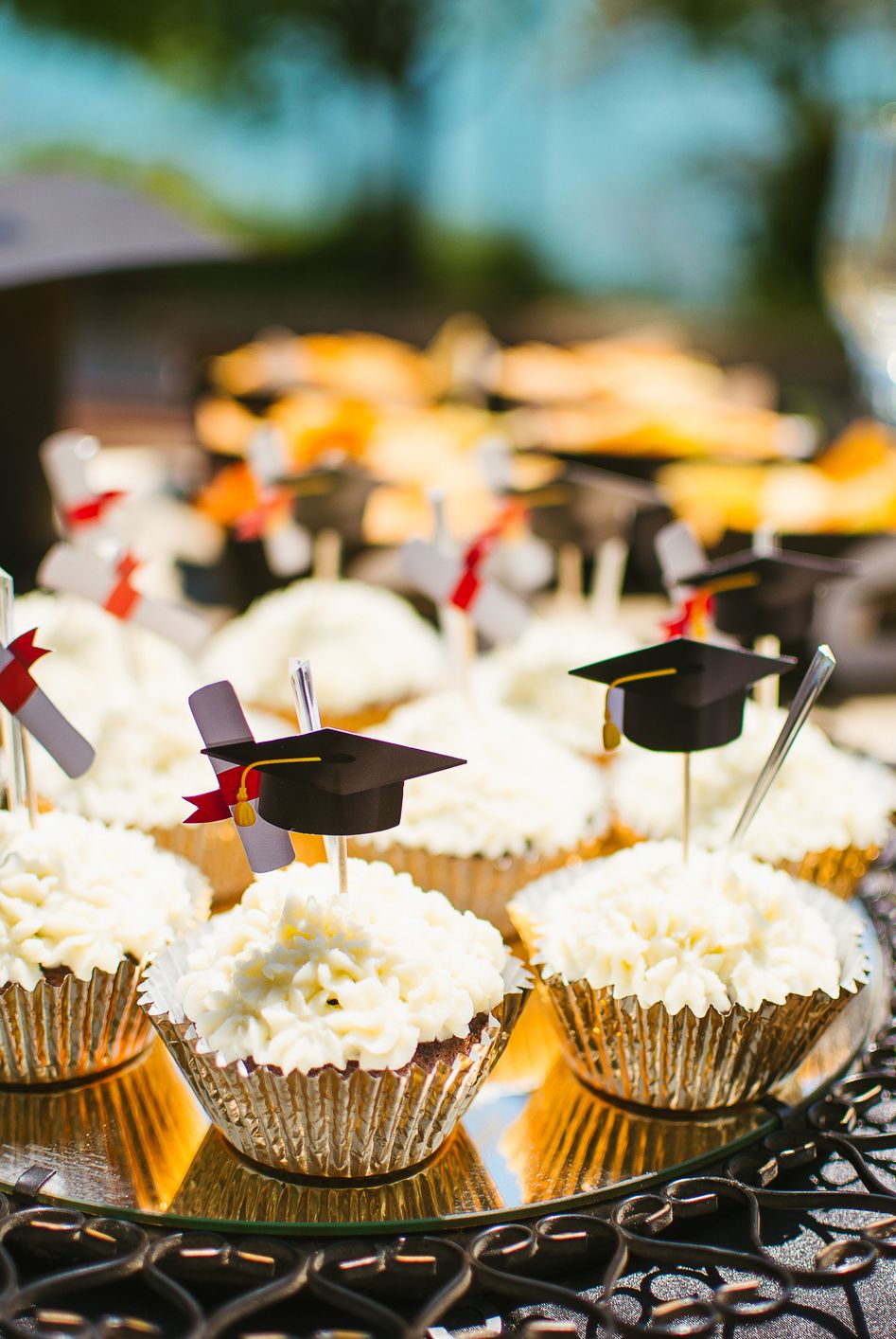 cup cakes on a plate