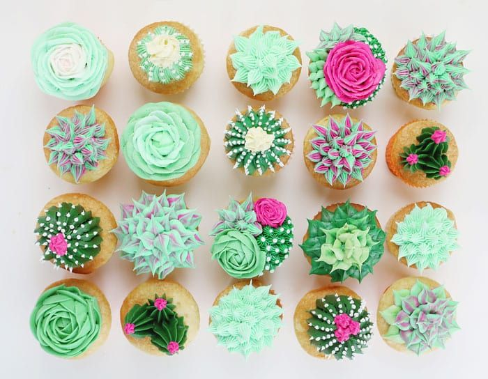 pretty cupcake decorations