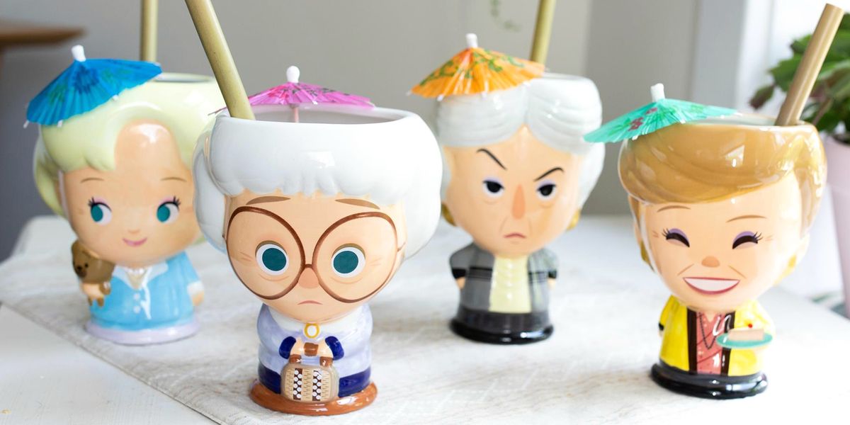The New 'Golden Girls' Ceramic Collection Turns Your Favorite Ladies Into  Cute Mugs