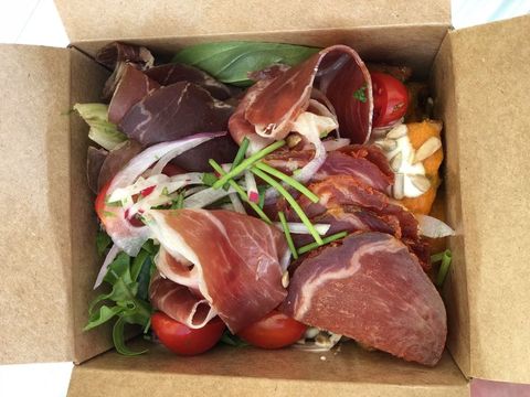 cured meat salad