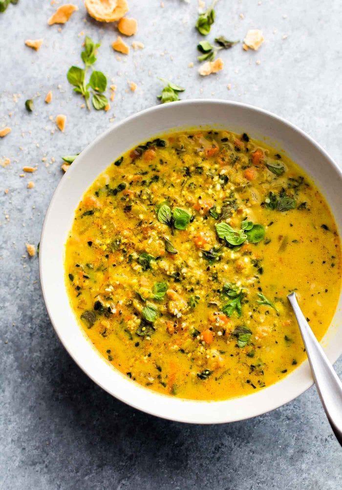 A Very Good Vegan Split Pea Soup - The Simple Veganista