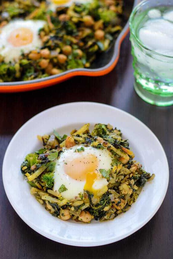 curried chickpea hash