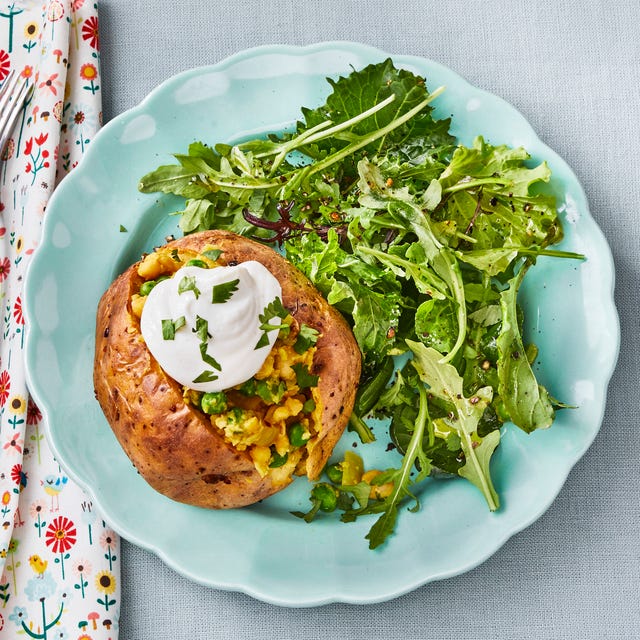 Curried Chickpea Loaded Potatoes - Best Curried Chickpea Loaded Potatoes