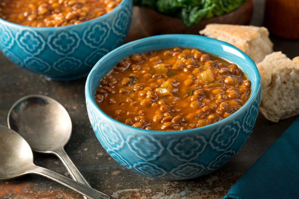 Healthy Carbs: Curried Lentil Soup