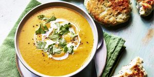 cheap meal recipes curried squash and lentil soup