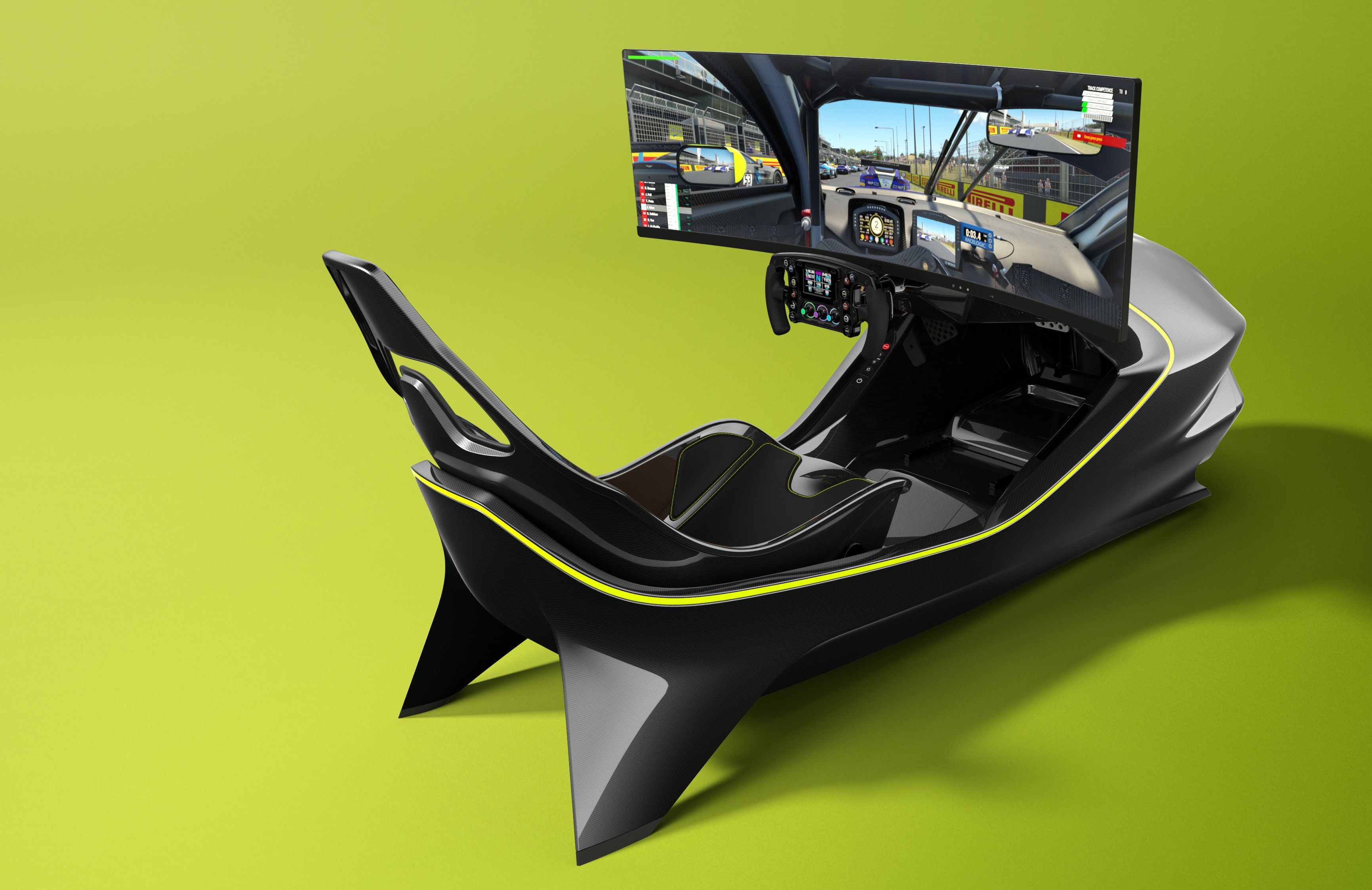 Aston Martin Reveals Driving Simulator That Costs a Very Real $74,000, driving  simulator 