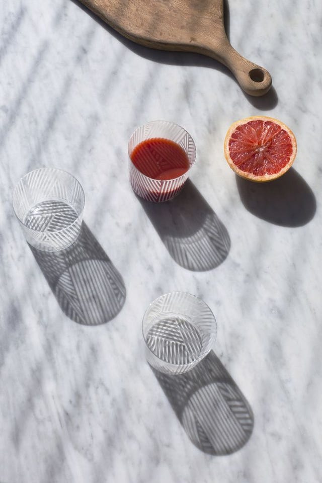 glass tumblers by Custhom