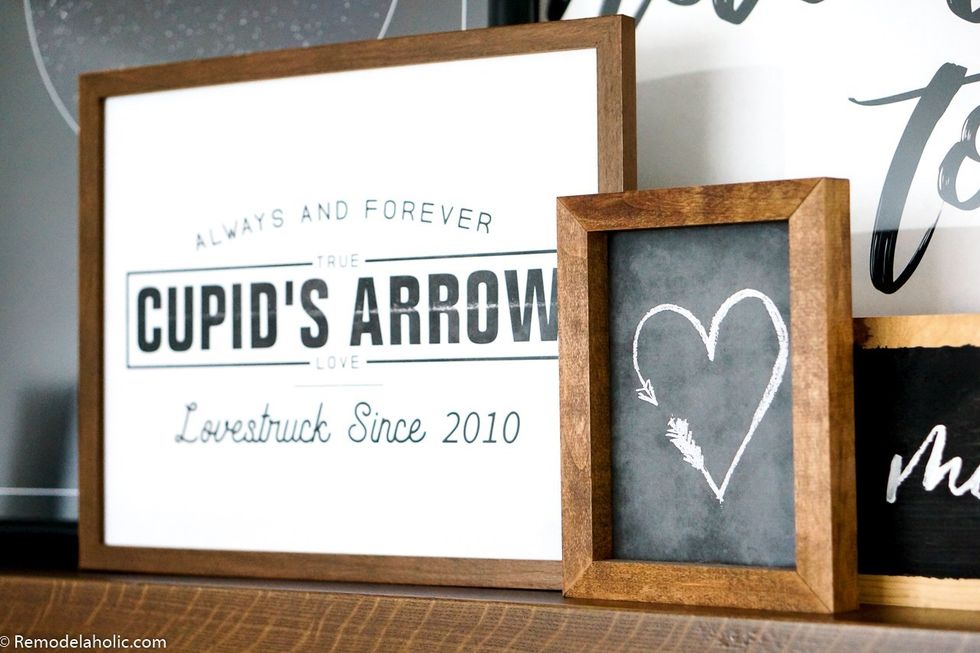 cupid's arrow decoration engagement party ideas