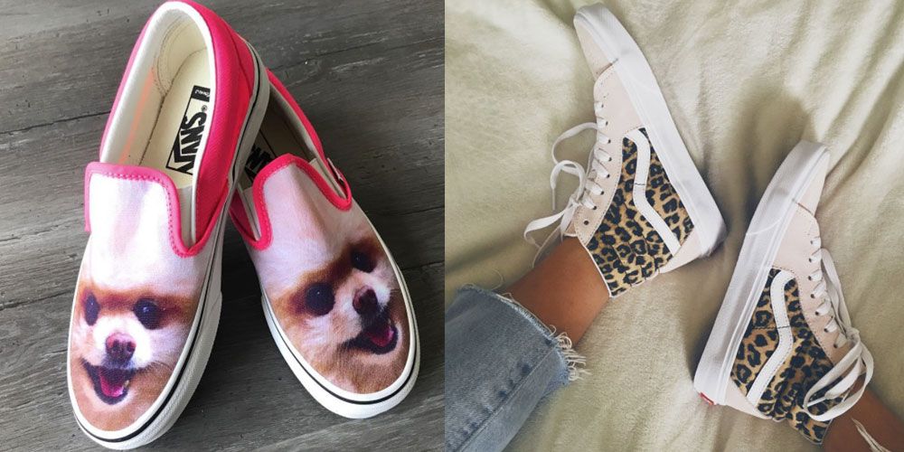 You now customise your pair of Vans