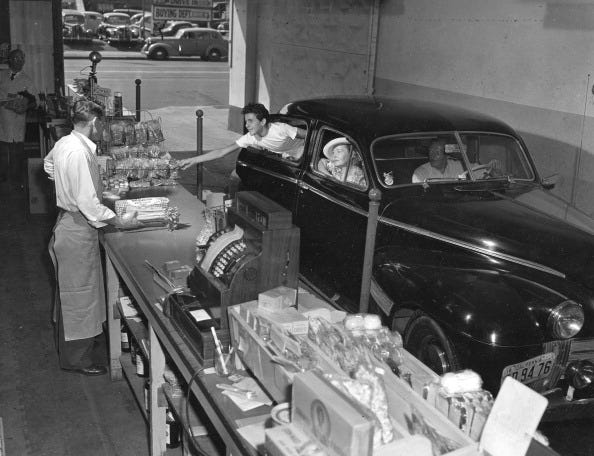 drive in grocery