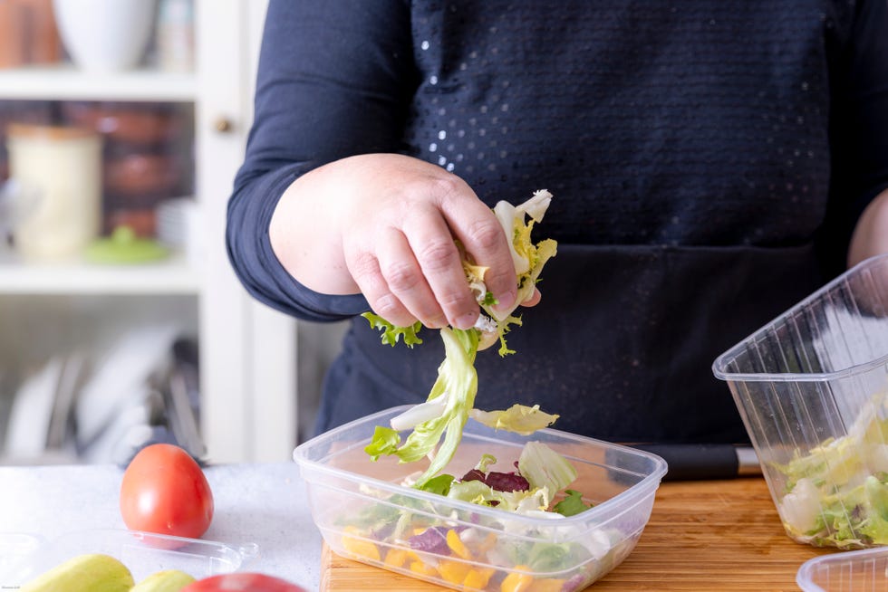 cut the vegetables