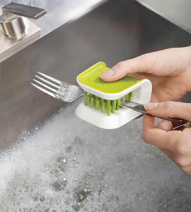 Joseph Joseph's $8 BladeBrush Cutlery Brush On  Will Save Your  Sponges - Utensil Brushes