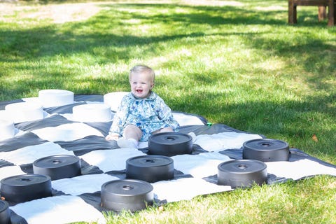 Recreation, Grass, Picnic, Child, 