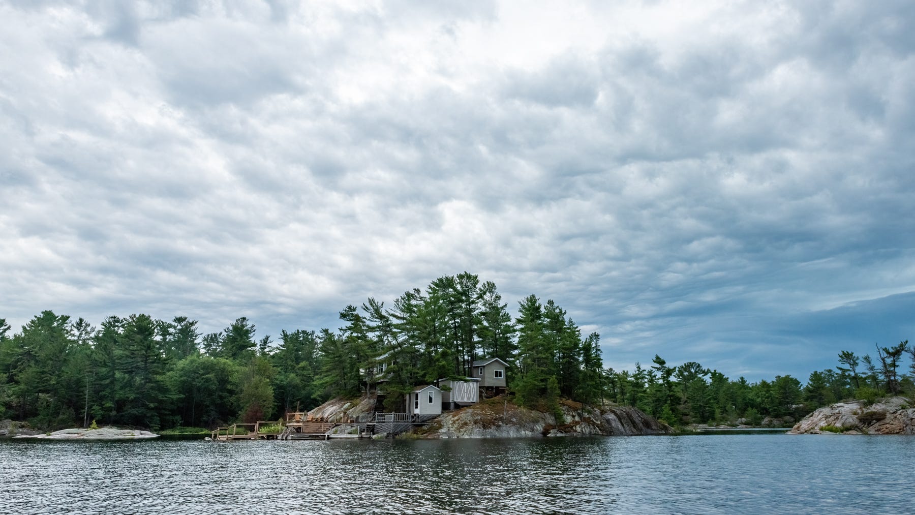 cottage on the dock