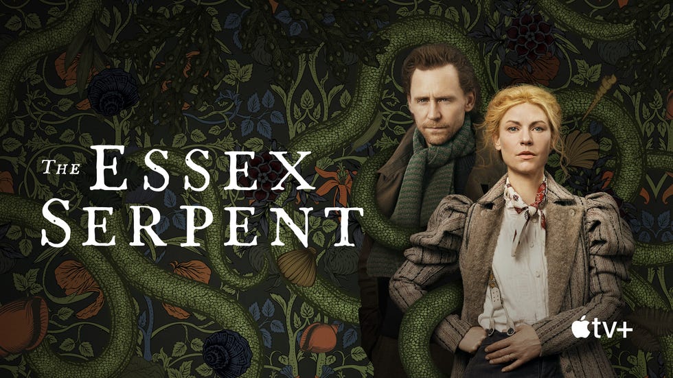 艾塞克斯之蛇, the essex serpent, 迷蛇記, 湯姆希德斯頓, 克萊兒丹妮絲, apple tv, apple tv 影集推薦, 莎拉派瑞