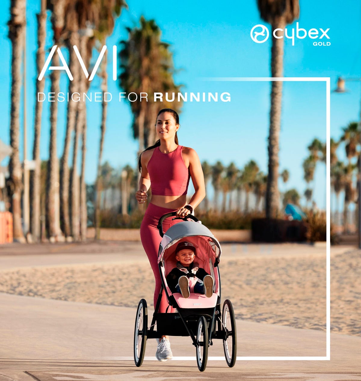 preview for Avi, el nuevo cochecito para runners de Cybex