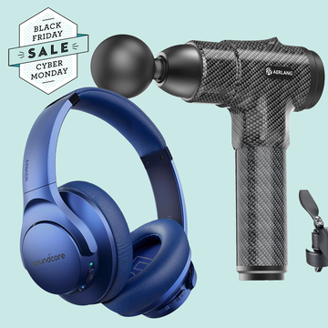 headphones massage gun drone and projector on sale for cyber monday