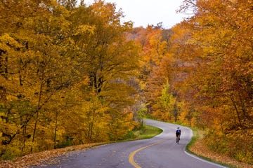 cycling in fall