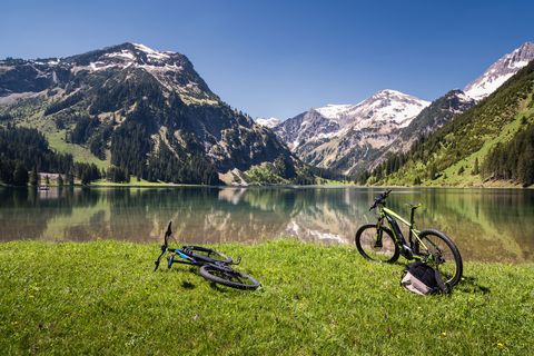 Cycling in the alps
