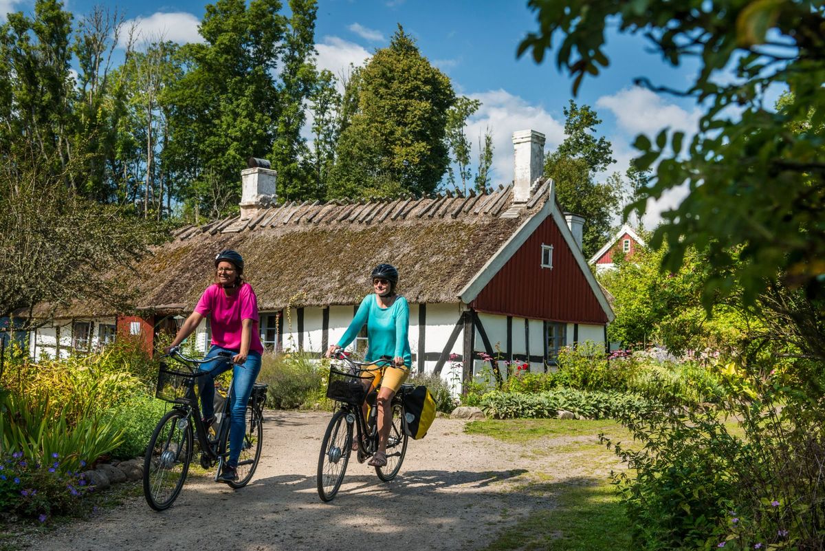 Bij elkaar opgeteld kun je een fietstocht maken van bijna 900 km en alle delen van Skne bij elkaar peddelen