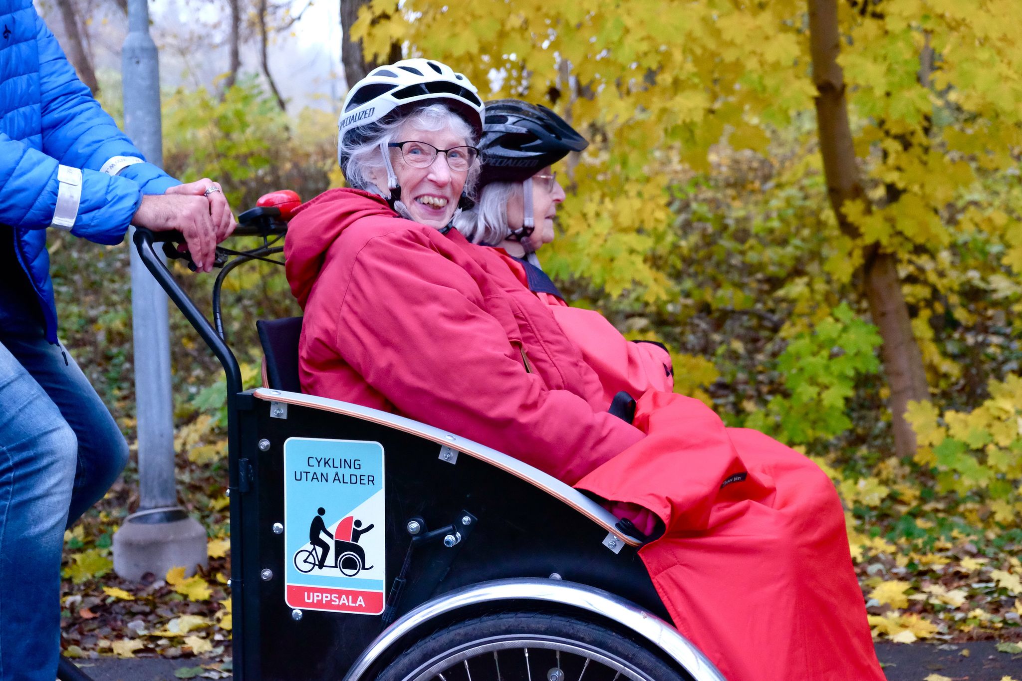 Cycling Without Age trishaw rides for the elderly
