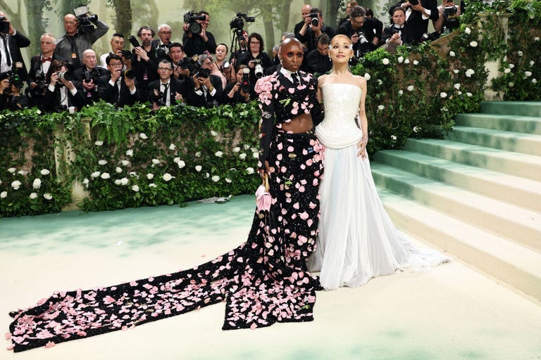 Cynthia Erivo Wears Thom Browne to Met Gala 2024