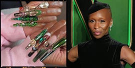 cynthia erivo nails for wicked premiere