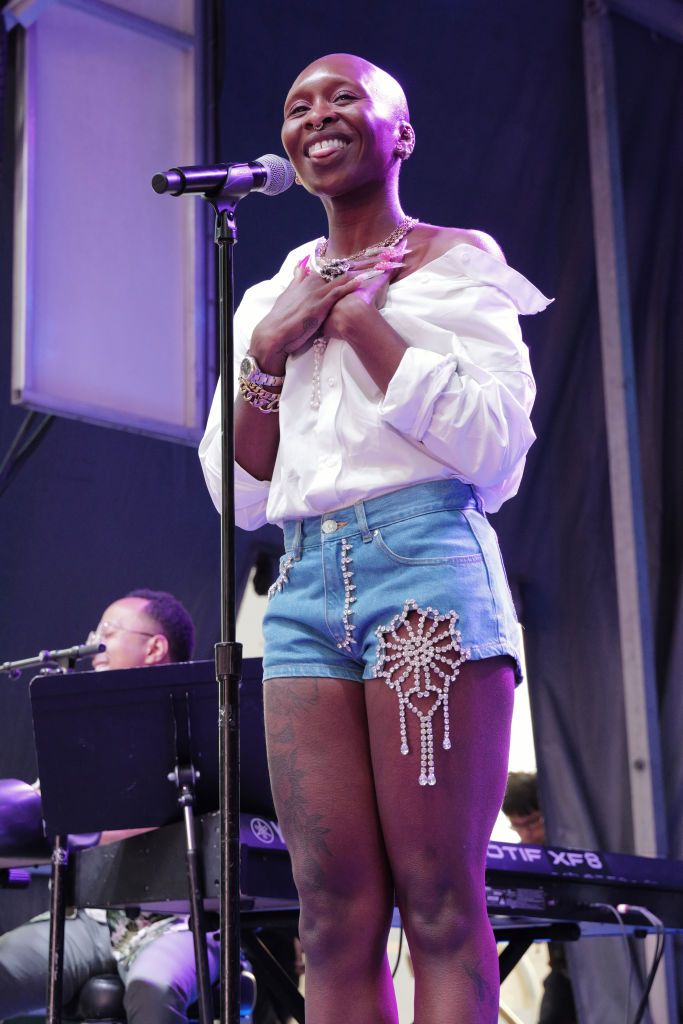cynthia erivo headlines pride live's stonewall day 2024 at hudson yards, powered by google