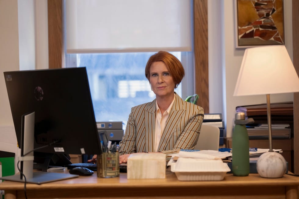 cynthia nixon and just like that