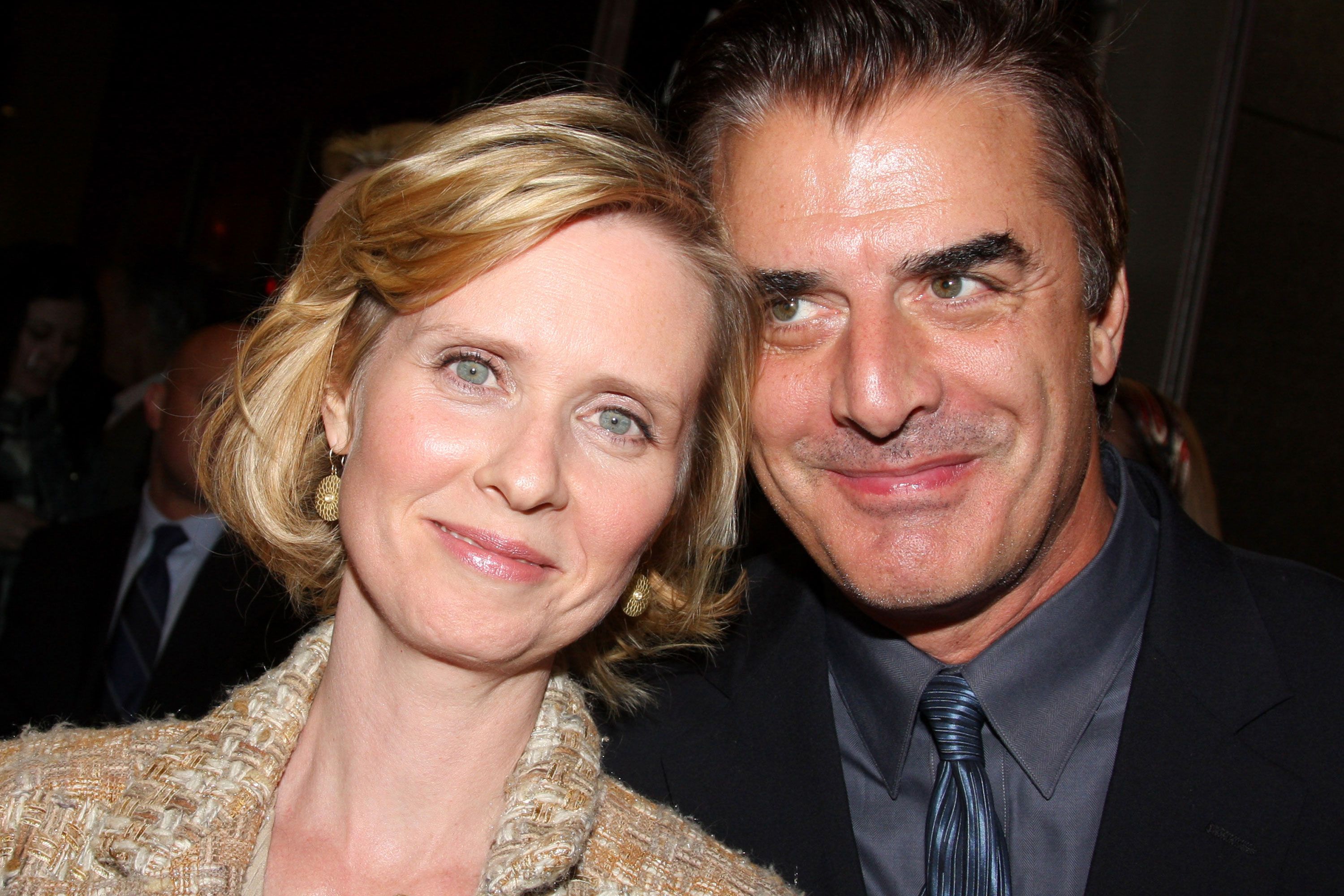 Chris Noth is supporting Cynthia Nixon's campaign for governor