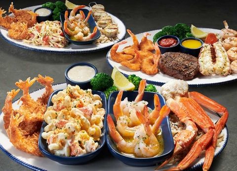 best keto restaurants  red lobster shrimp and crab feast