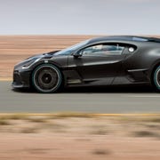 2020 bugatti divo side view