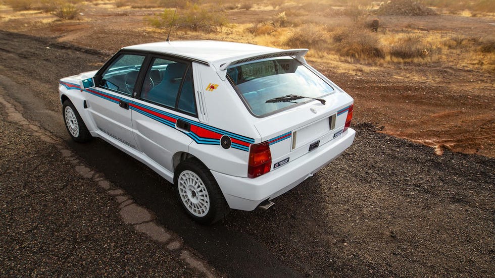 Rally rocket: Lancia Delta Integrale HF Evo I heads to auction