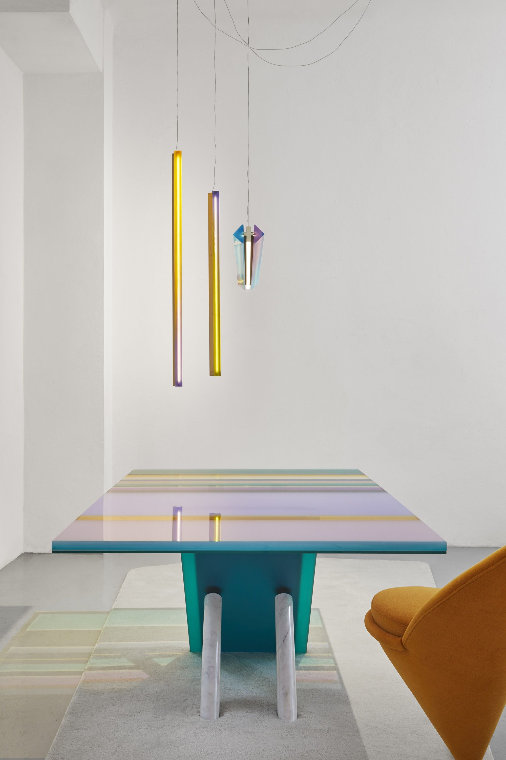 Our Design Favorites of the Week Is a Neon Rainbow Against Boredom