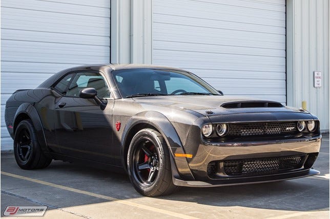 Carbon-bodied Speedkore Dodge Demon For Sale - Carbon Fiber Demon